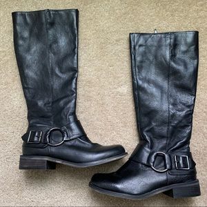 LUXE Leather Riding Boots